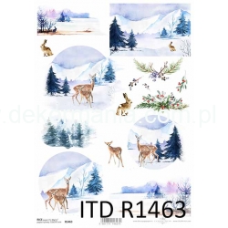 Papier ryżowy ITD A4 R1463